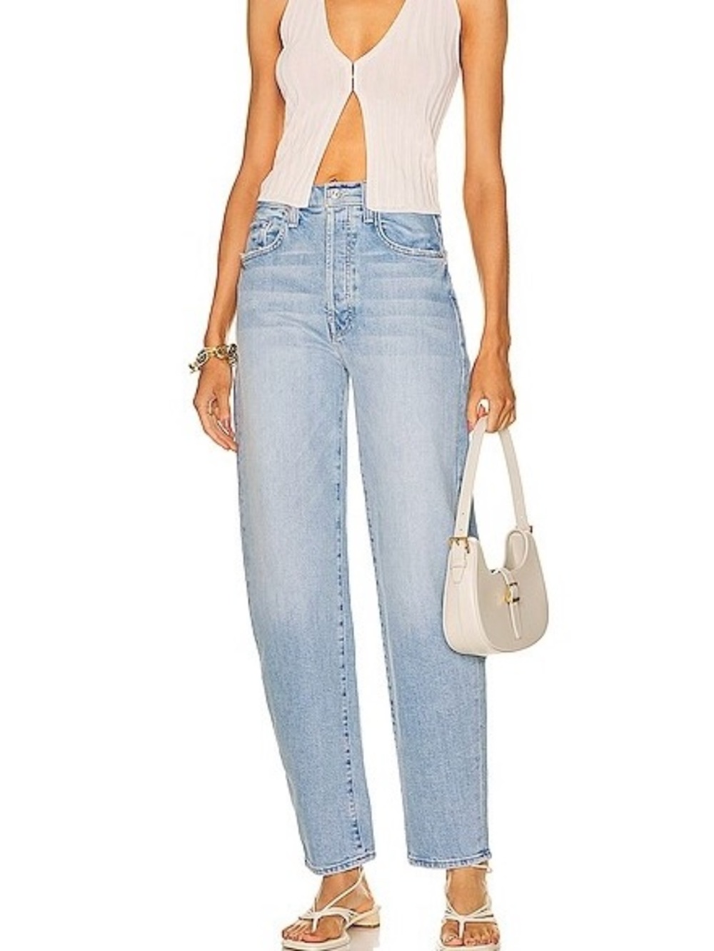 MOTHER Superior The Curbside Skimp Denim Jeans - Picture 1 of 4